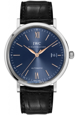 Buy this new IWC Portofino Automatic 40mm IW356523 mens watch for the discount price of £4,005.00. UK Retailer.